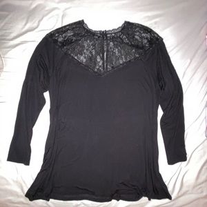 NWOT Torrid Lace Detail Top